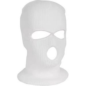 Somstyle Bivakmuts - Balaclava voor Motor - Helm Muts - Facemask - Unisex - Wit