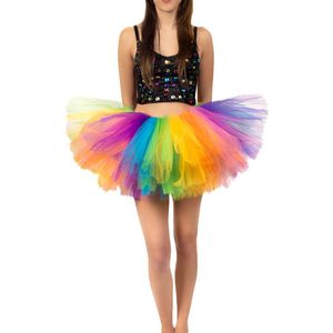 Tutu rok volwassen Iriserend Extra gezwollen gemengd goud ivoor bruin dans ballet leeuw kostuum halloween - All Size XS- Plus -Sisters of the Moon - België