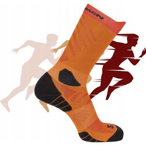 Salomon Aero Crew Sportsokken Hardloop Sokken Maat 39-41