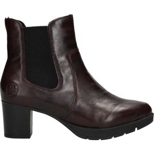 Rieker Enkellaarsjes Hak Enkellaarsjes Hak - Bordeaux - Maat 36