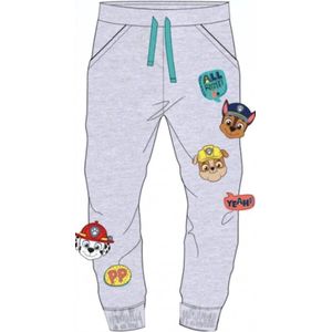Paw Patrol jogging - broek - grijs - Maat 128 / 8 jaar