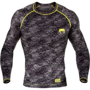 Venum Tramo Rashguard L/S Zwart Geel - S
