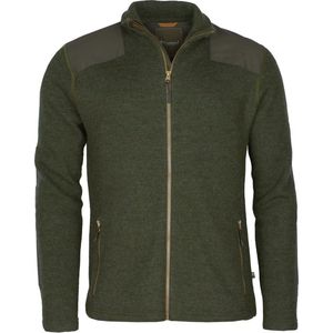 Lappland Gevilt Wollen Vest - Green Melange