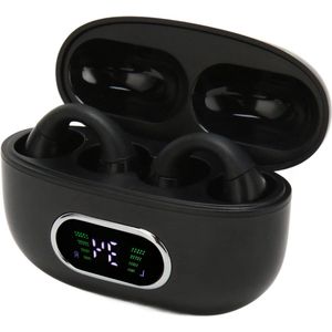 Oortelefoon voor taalvertaling, 144 talen realtime vertaalapparaat - clip-on vertaaloortelefoon voor face-to-face vertaling, muziek en bellen - iOS en Android geschikt - zwartiset.