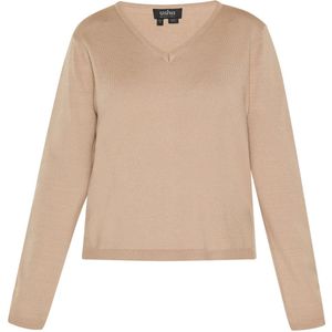 usha - Classic Collection - Sweater - Regular Fit - V-hals - Lange Mouwen