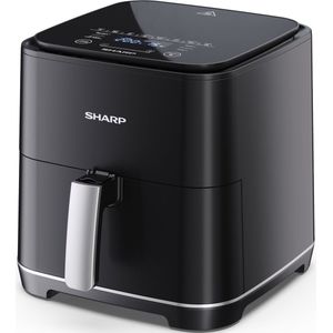 Sharp AF-GS552AE-B XL Airfryer - Heteluchtfriteuse - 5.5 liter - 1650 Watt - zwart