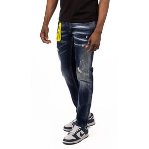 Emporio Heren Jeans Stone Bleu-Je-Teddy-2024-Slimfit-Maat:W36XL34