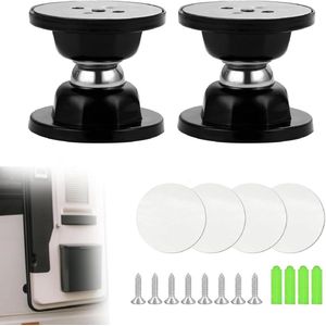 Titel: Magnetische deurstopper - 2 stuks deursluitingen voor caravan camper aanhanger boten