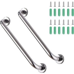 Wandbeugel - RVS - 30 cm - Toiletbeugel - 2 Stuks - Veiligheid Hulpmiddelen voor Ouderen
