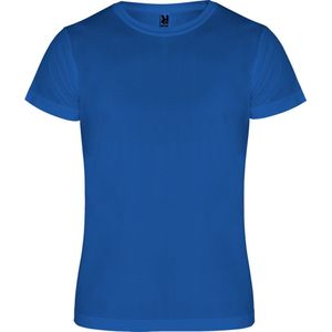 3 Pack Kobalt Blauw unisex sportshirt korte mouwen Camimera merk Roly maat L
