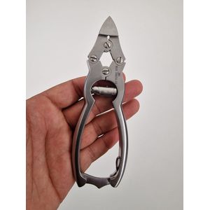 Belux Surgical Instruments/Heavy Duty Podologie Manicure Pedicure Teennagels Nagelknipper voor dikke ingegroeide nagels Nagelknipper Gebogen Nageltang 14cm RVS