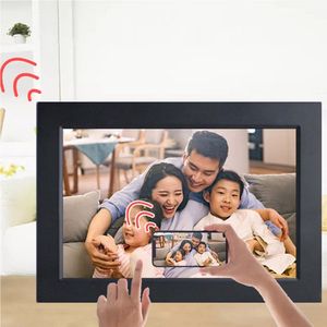 Gsedaox-Digitale Fotolijst-10.1 inch-IPS Touchscreen-HD-Frameo App-Fotokader-WiFi-16GB-16:10-resolutie 1280*800-Digitaal Fotolijstje-zwart