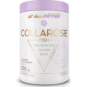 Alldeynn - Collarose - Vis Collageen - Natural - 300gr - 50 Porties - Hyaluronzuur - Biotin