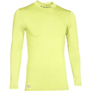 Patrick Shirt Opstaande Kraag Kinderen - Fluogeel | Maat: 7/8