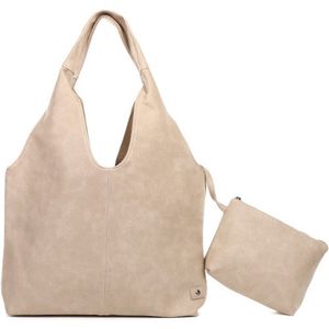 Taupe schoudertas Hasselt - OLT12249