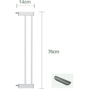 XAdventure Traphek Verlengstuk 14cm Wit