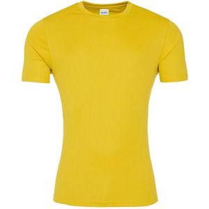 Herensportshirt 'Cool Smooth' Sun Yellow - M