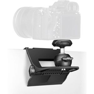 Top Camera Mount Klem-Hangende Webcam Stand 1/4"" Schroef Live Stream Videovergaderingen YouTube TikTok - CM-01