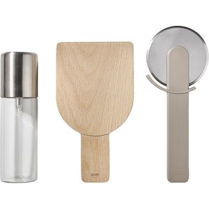 Zone Denmark - Pizzaset - Soft Taupe - Set van 3 - Keukensnijders