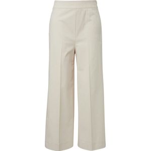 COMMA - Pantalon - Beige - Wide Leg - High Waist