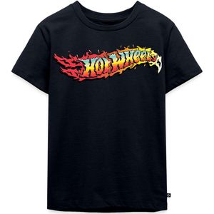 Hot Wheels Logo-Design Met Vlammen Premium T Shirt Kinderen
