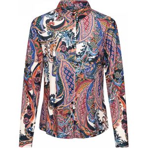 &Co Women blouse Lotte Paisley - Mauve