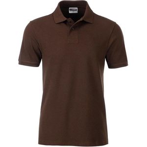 James and Nicholson Heren Basis Polo (Bruin)