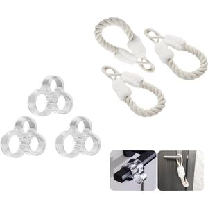 Inovra ® Tijdloze Deurstopper Set voor Veiligheid en Bescherming in Huis