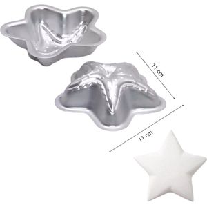 ZoeZo - Bruisballen - 1 Stuk - Bruisbal - DIY - Zelf Bruisballen Maken - Zeester vorm - Ster - Starfish - Badbruisbal - Bath Bomb