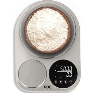 Digitale Keukenweegschaal met Dubbele Precisie - 5kg en 500g Capaciteit | Nauwkeurigheid tot 0.1g voor Perfecte Afmetingen