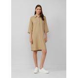 s.Oliver - Korte Overhemdjurk - Linnenblend - Blousejurken