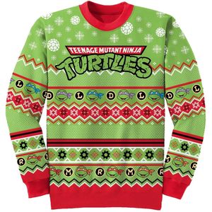 Teenage Mutant Ninja Turtles Teenage Mutant Ninja Turtles Heren Christmas jumper - meerkleurig - XL