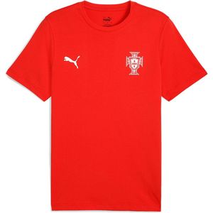Puma Portugal Football Essentials T-shirt Met Korte Mouwen Rood M Man