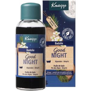 Kneipp Goodnight - Alpenden en Amyris badolie - 20ml - olie - ontspannend relaxing - for a restful sleep