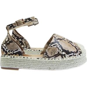 Espadrilles Slangenprint - Maat 37