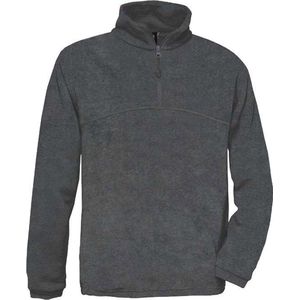 B&C HIGHLANDER Zip Sweater Fleece Antraciet XL