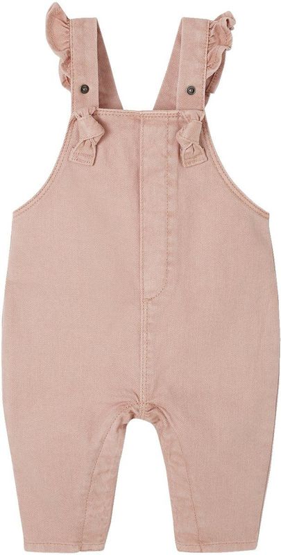 Tuinbroek - Roze - Keperstof - Voor Baby's