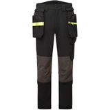 Portwest - EV4 Stretch Holster Broek - Zwart - Ergonomisch Ontwerp