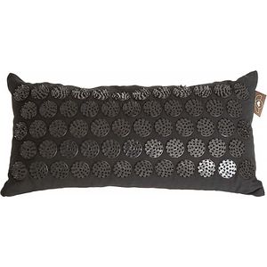 Spijkerkussen zwart - Lotus