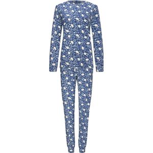Pastunette Deluxe - Pyjama set Megan - Blauw - Viscose - Maat 50