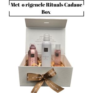 Rituals of Sakura - Geschenkset - Douche Schuim 200 ml - Body&Hair Mist 50 ml - Body Lotion 150 ml - Originele Rituals Cadeaubox