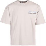Gorilla Wear - Macon Oversized T-shirt - Lichtgrijs - Heren - 100% Biologisch Katoen
