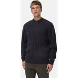 camel active - Wollen Kardigan - Marineblauw