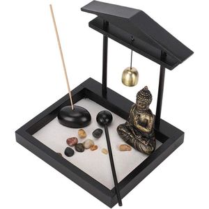 Boeddha Ornament Wierookstokje Kaars Houder Lade - Ontspanning en Home Decor Zen Garden - Boeddhisme(1906) .
