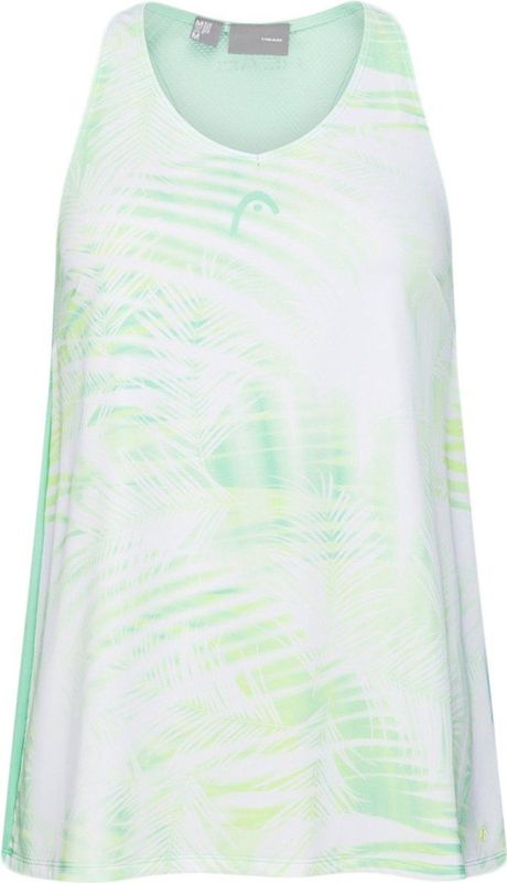 Head Racket Agility Tech Mouwloos T-shirt Groen L Vrouw
