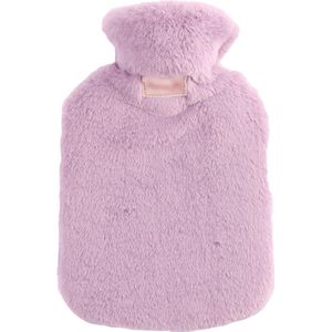 QTTVBTNA - Warmwaterzak - 1L lekvrije warmwaterkruik - Handverwarming - Winteraccessoire - Geweldig cadeau voor vrouwen, senioren en kinderen - Paars - 1 stuk