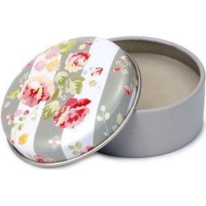 Julie Dodsworth Roze Bloemig Design Lipbalsem in blik Vanilla