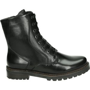 Maripe - G404 - Hoge sneakersVeterbootsDames veterschoenenDames sneakersHalf-hoge schoenen - Kleur: Zwart - Maat: 43