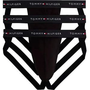 Tommy Hilfiger Signature Essential Tanga 3 Eenheden Zwart S Man