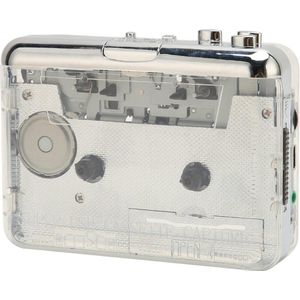 Draagbare Retro Cassettespeler met FM-Radio en MP3 Conversie Mogelijkheid
